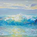 Panich VI 21h42 x / 2016 m . " Morning on the Sea " 110 $