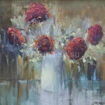Stegeresku TI x 60x70 / 2011 m . "Roses" Located in a private collection