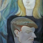 Keverina E. M. 64х94 canvas/oil 1966 400$